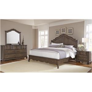 Vaughan Bassett Villa Sophia Queen Bedroom Group